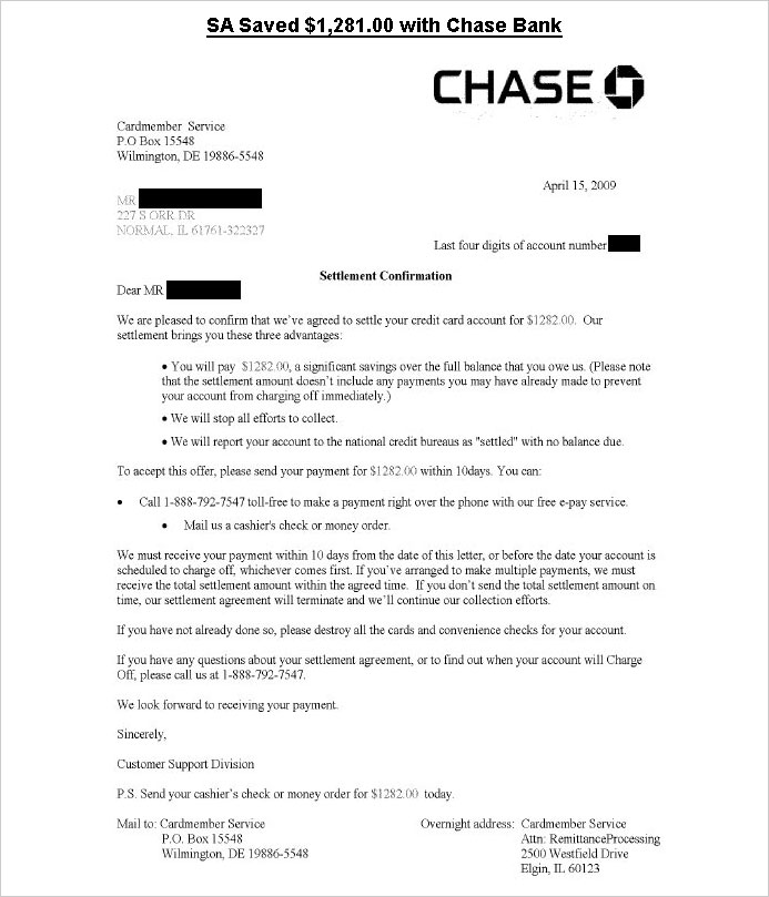 Client SA from IL saved $2,569
