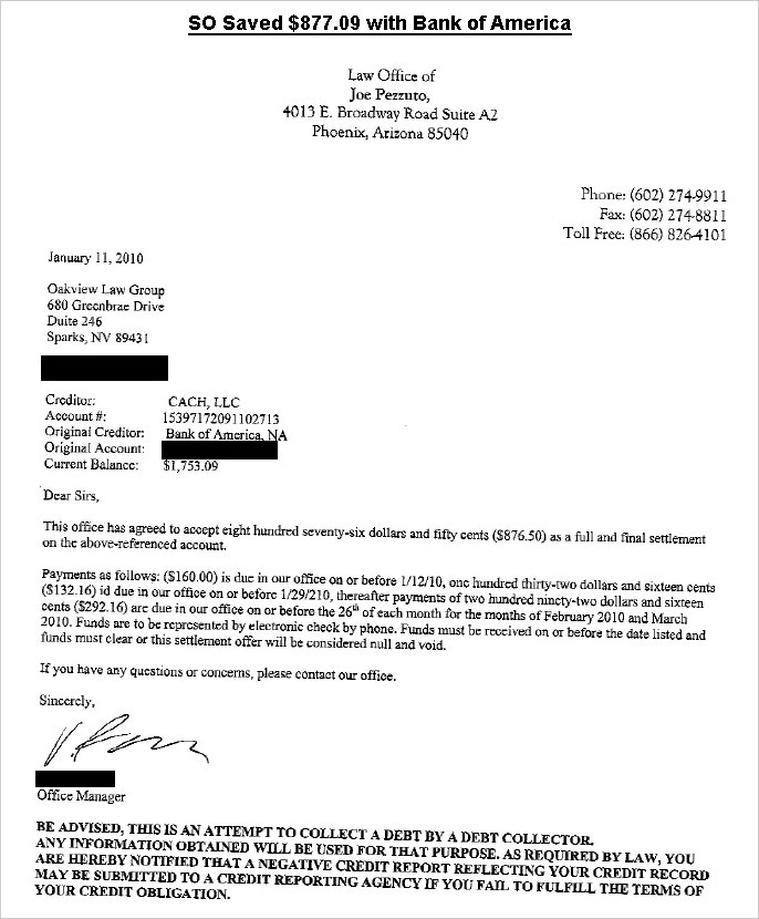 Client SO from NJ saved $5,379
