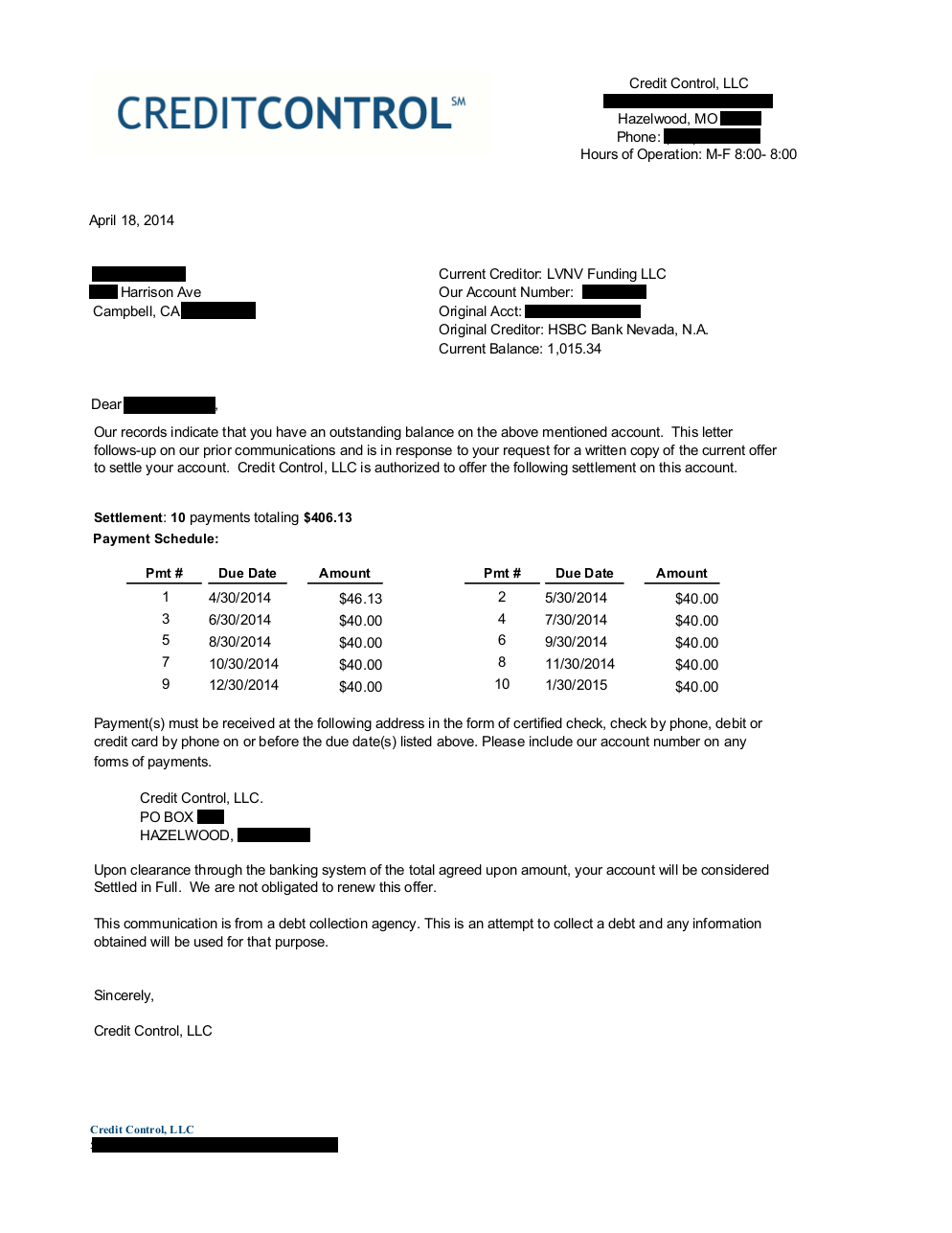 Client SP from CA saved $6,463
