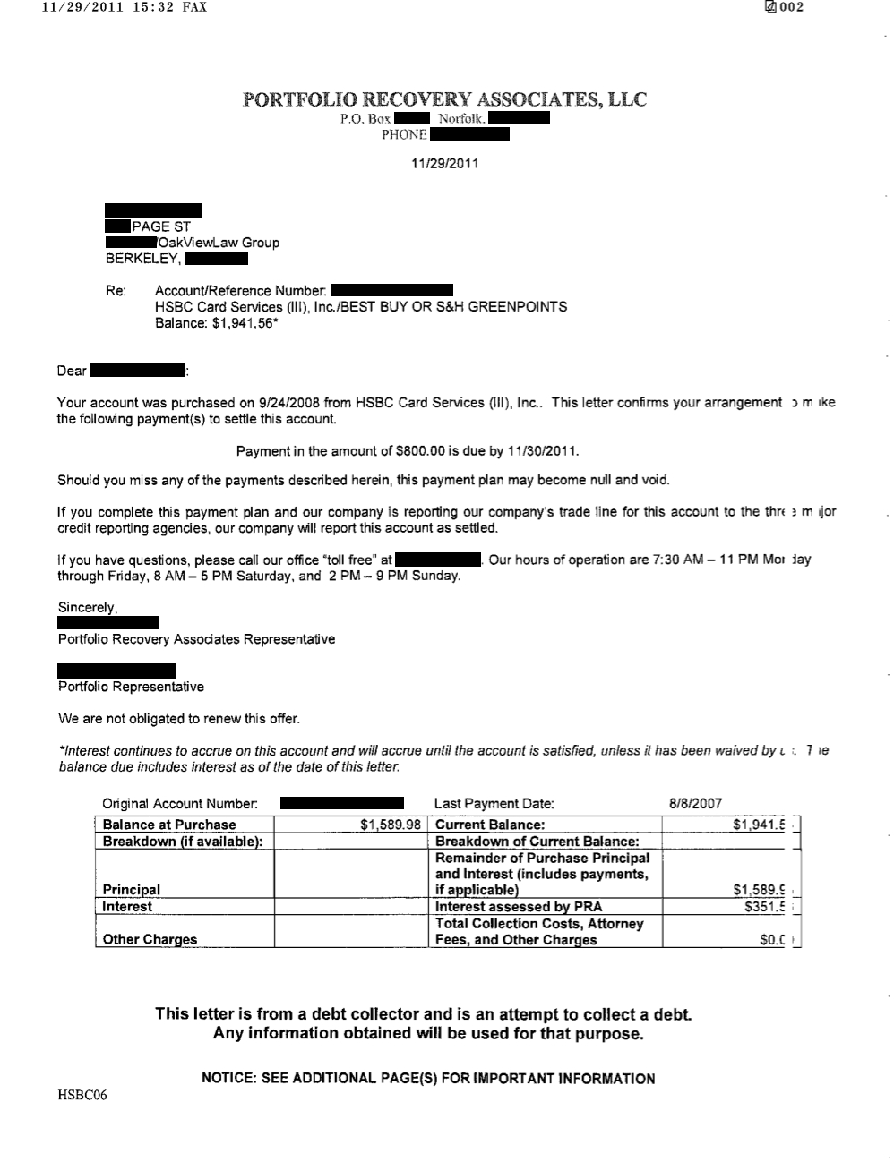Client SR from CA saved $11,768