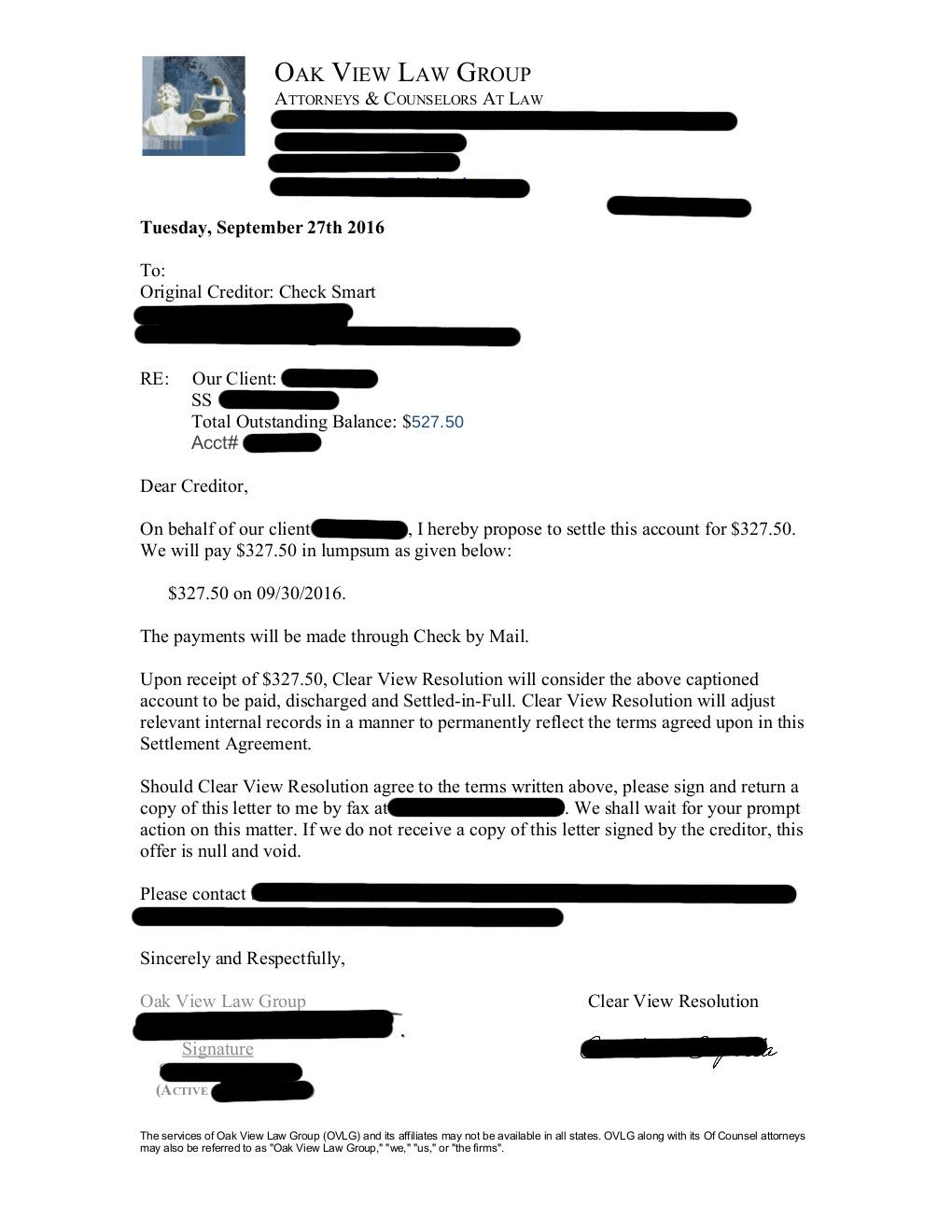 Client SR1 from KS saved $8,024