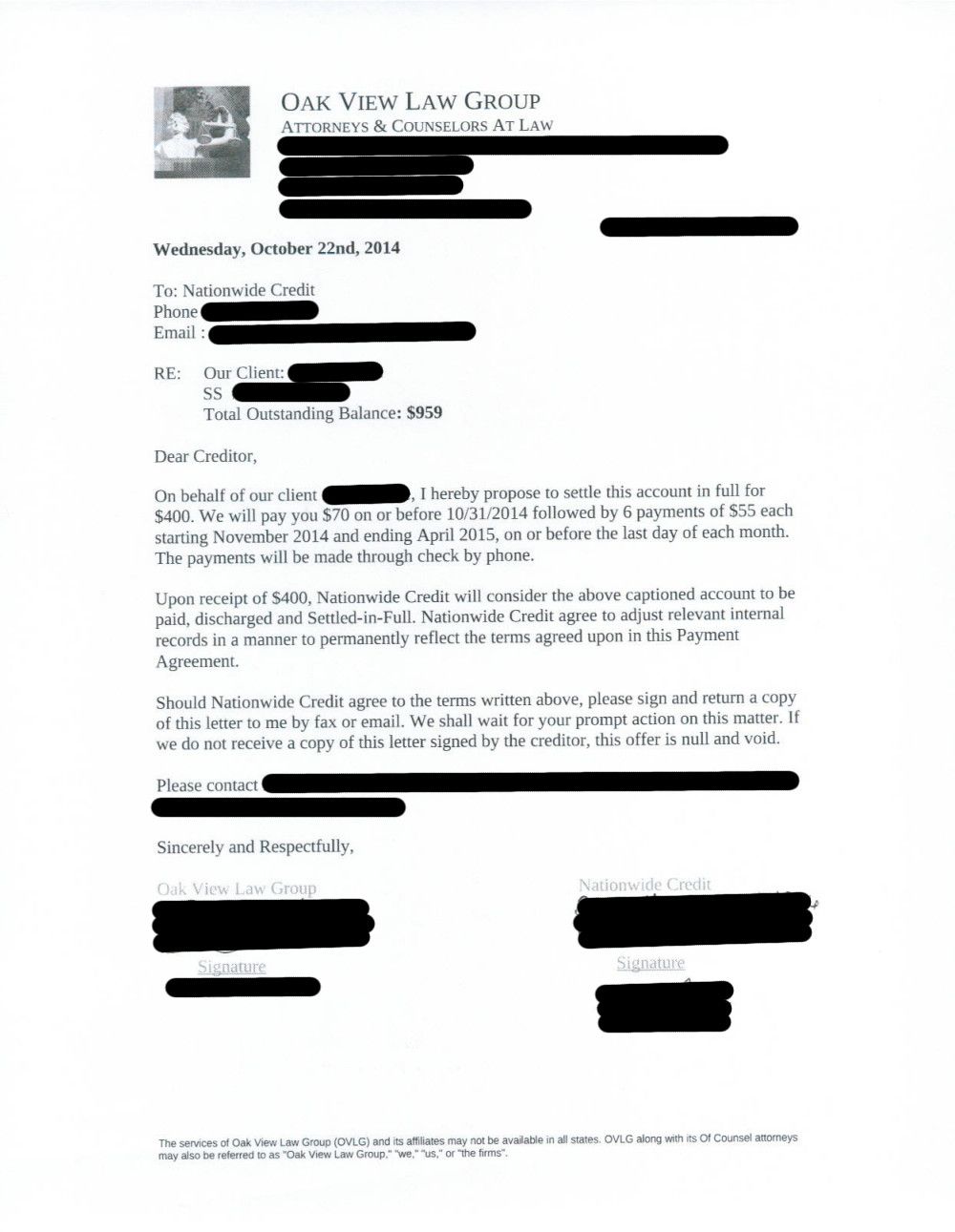 Client SR1 from KS saved $8,024