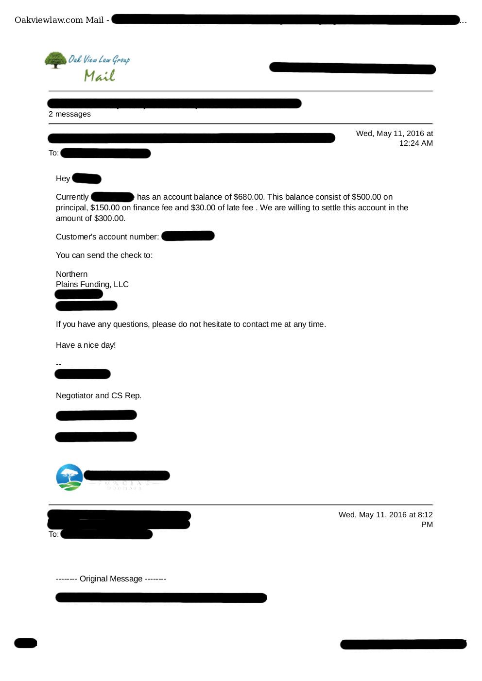 Client SR1 from KS saved $8,024