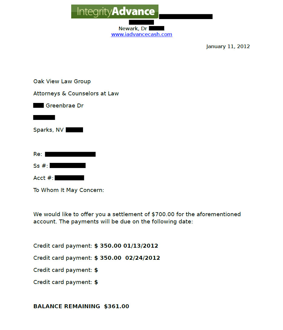 Client SR2 saved $2,052