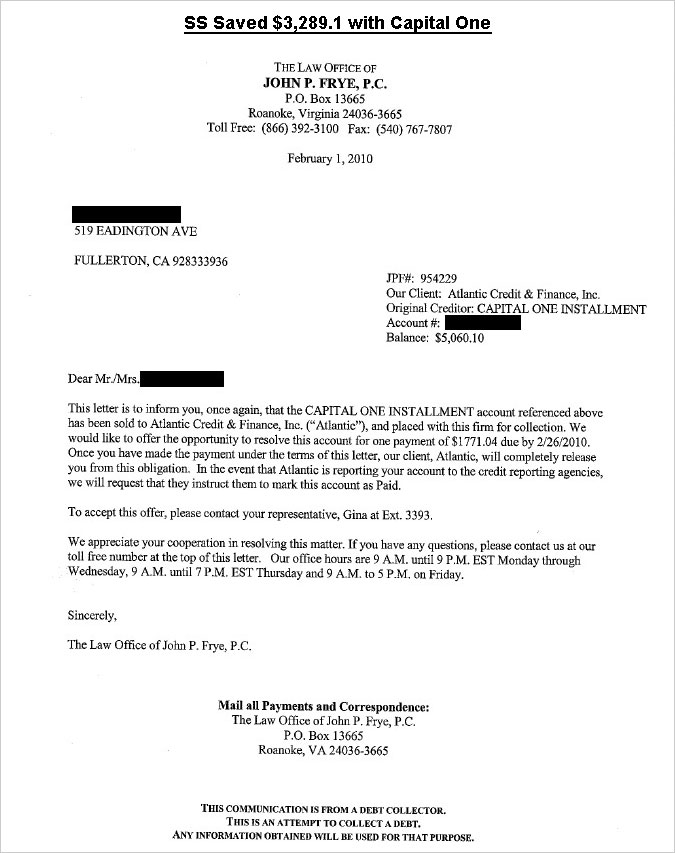 Client SS from CA saved $4,599