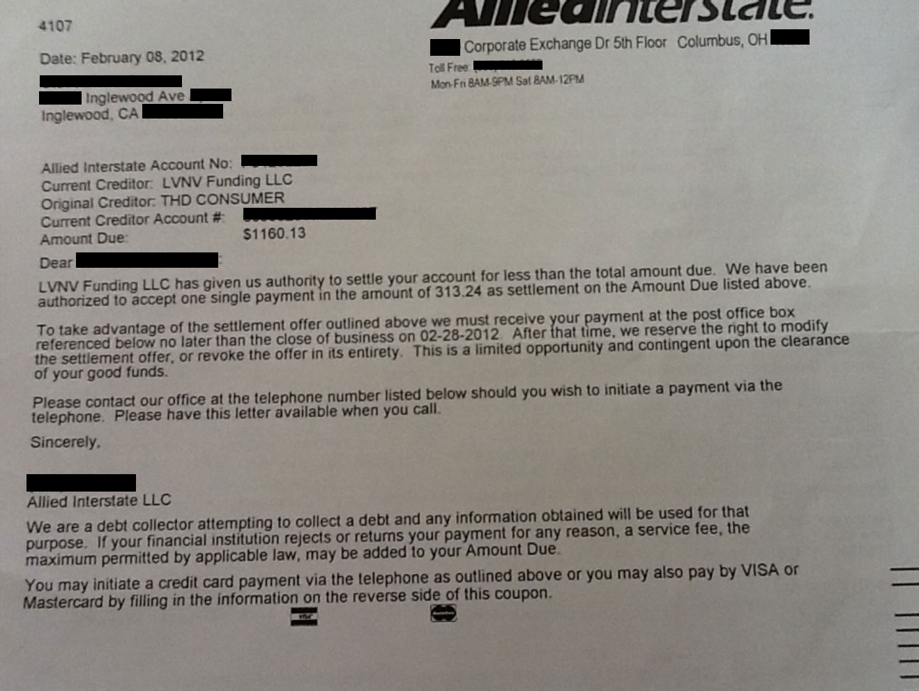 Client SVB from CA saved $4,979