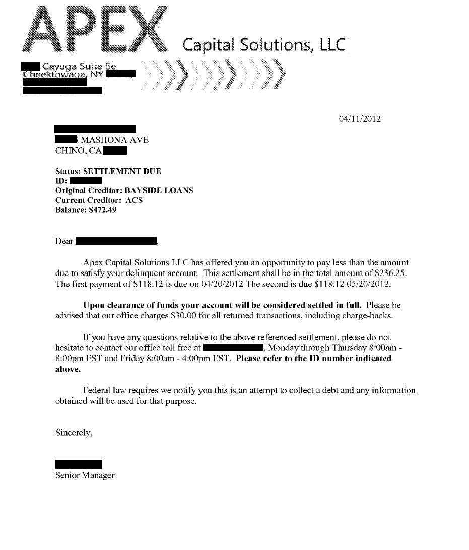 Client TB from CA saved $7,683