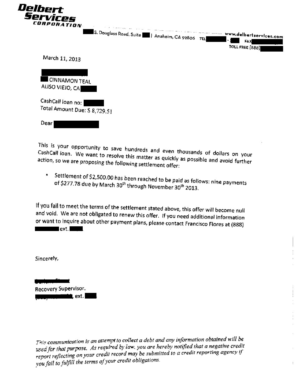 Client TB2 from CA saved $7,422