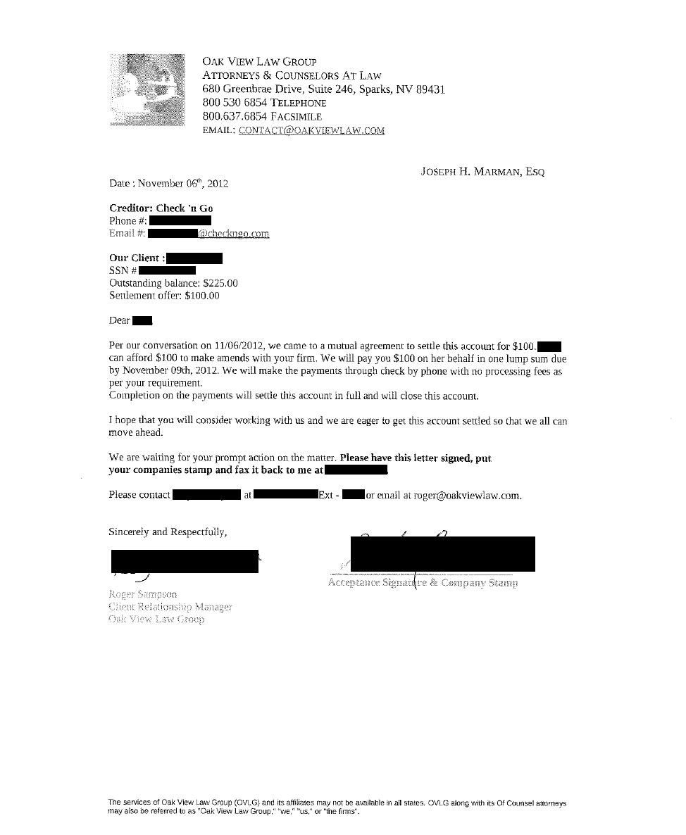 Client TB2 from CA saved $7,422