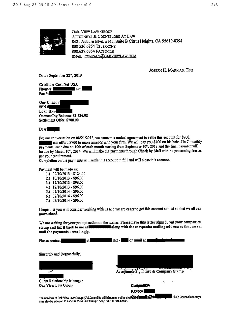Client TB3 from KS saved $5,948