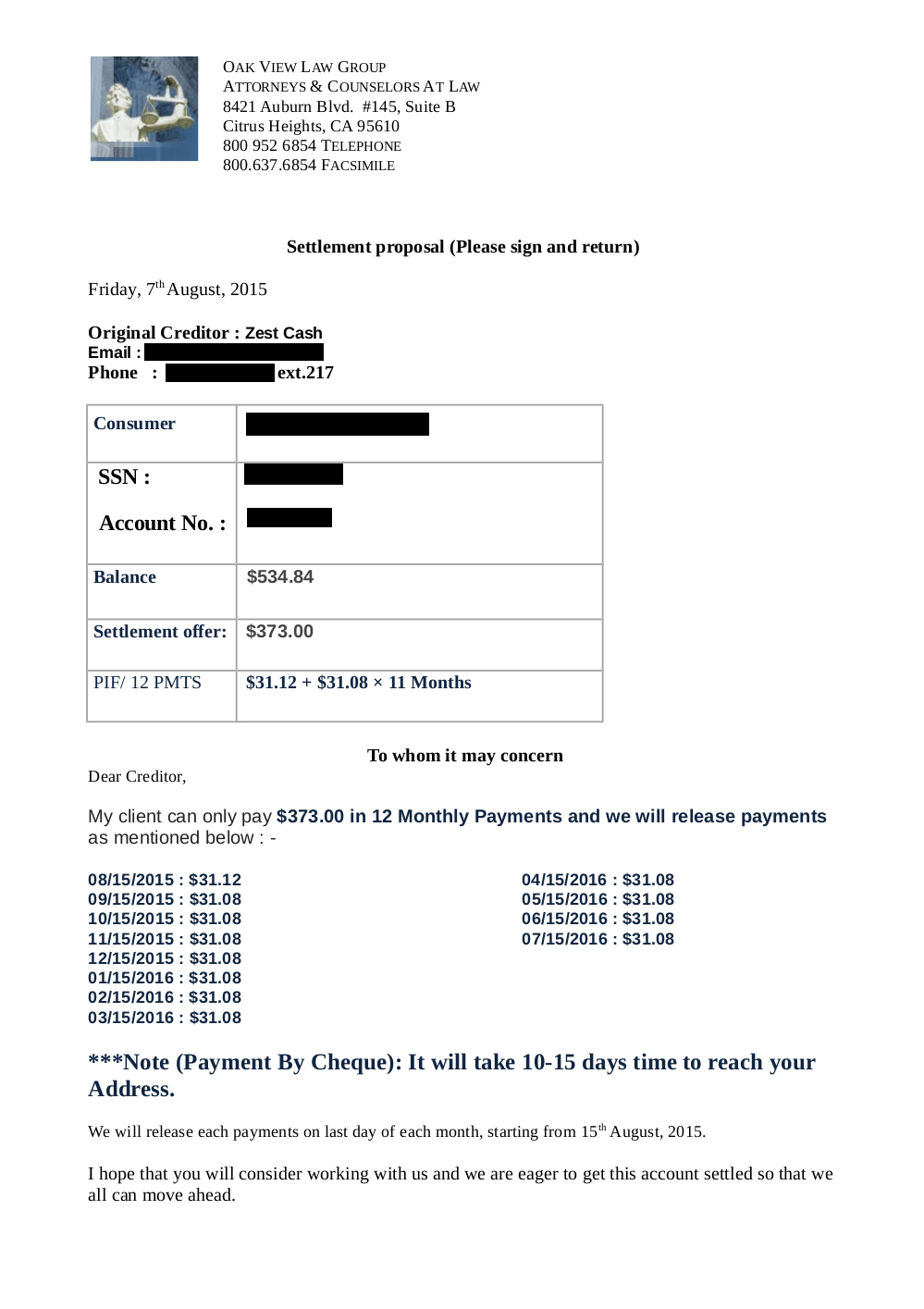 Client TC1 from TX saved $1,990