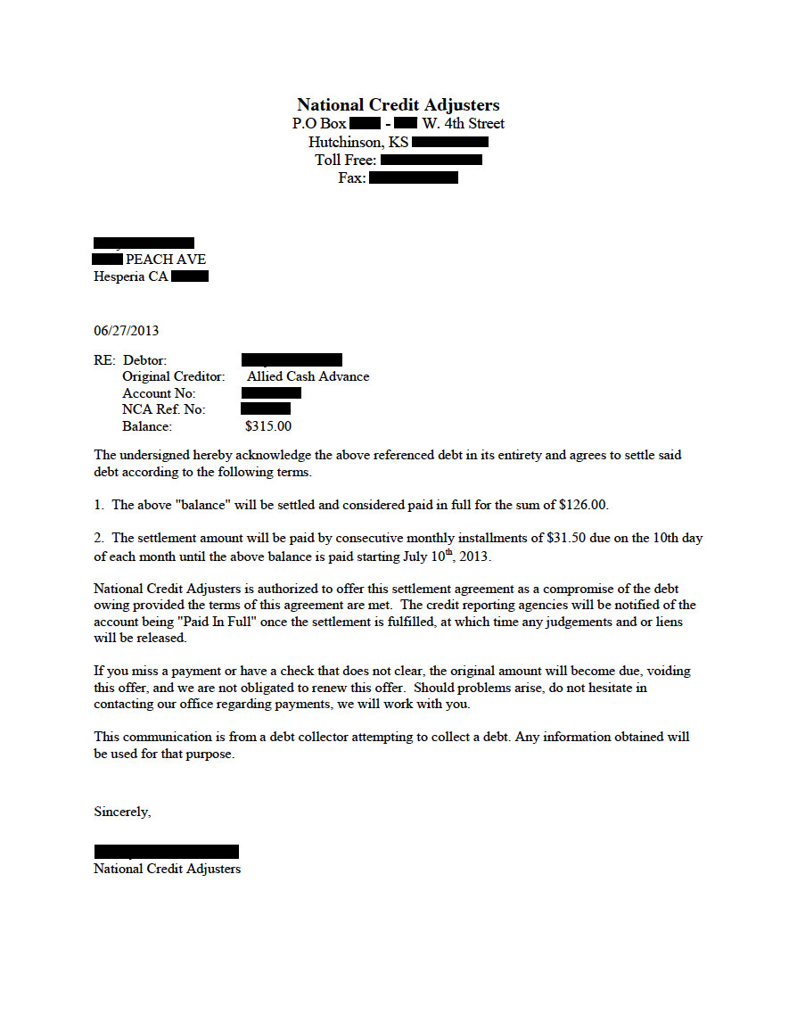 Client TM from CA saved $5,011
