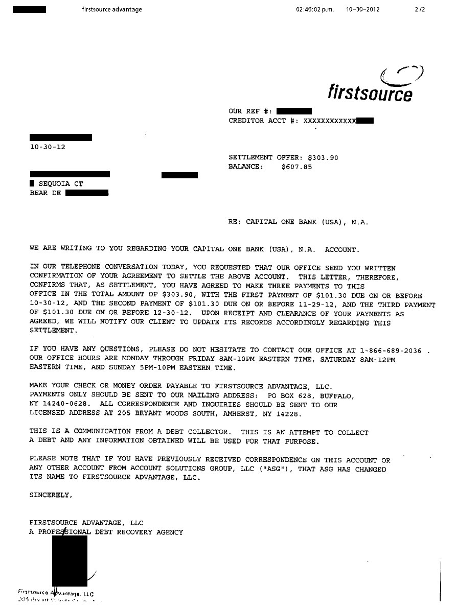 Client TP1 from DE saved $692