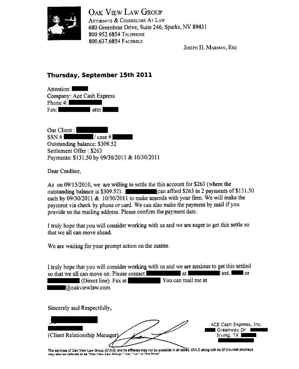 Client VN1 from CA saved $6,224