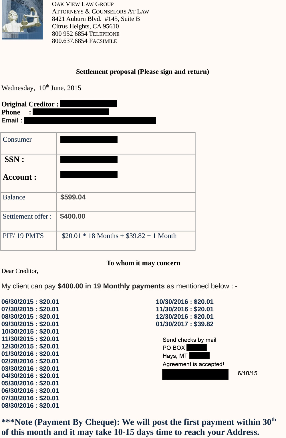 Client WJ from TX saved $3,872