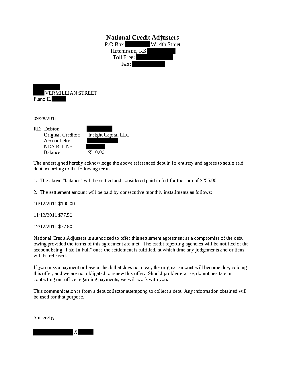 Client YR from IL saved $2,149