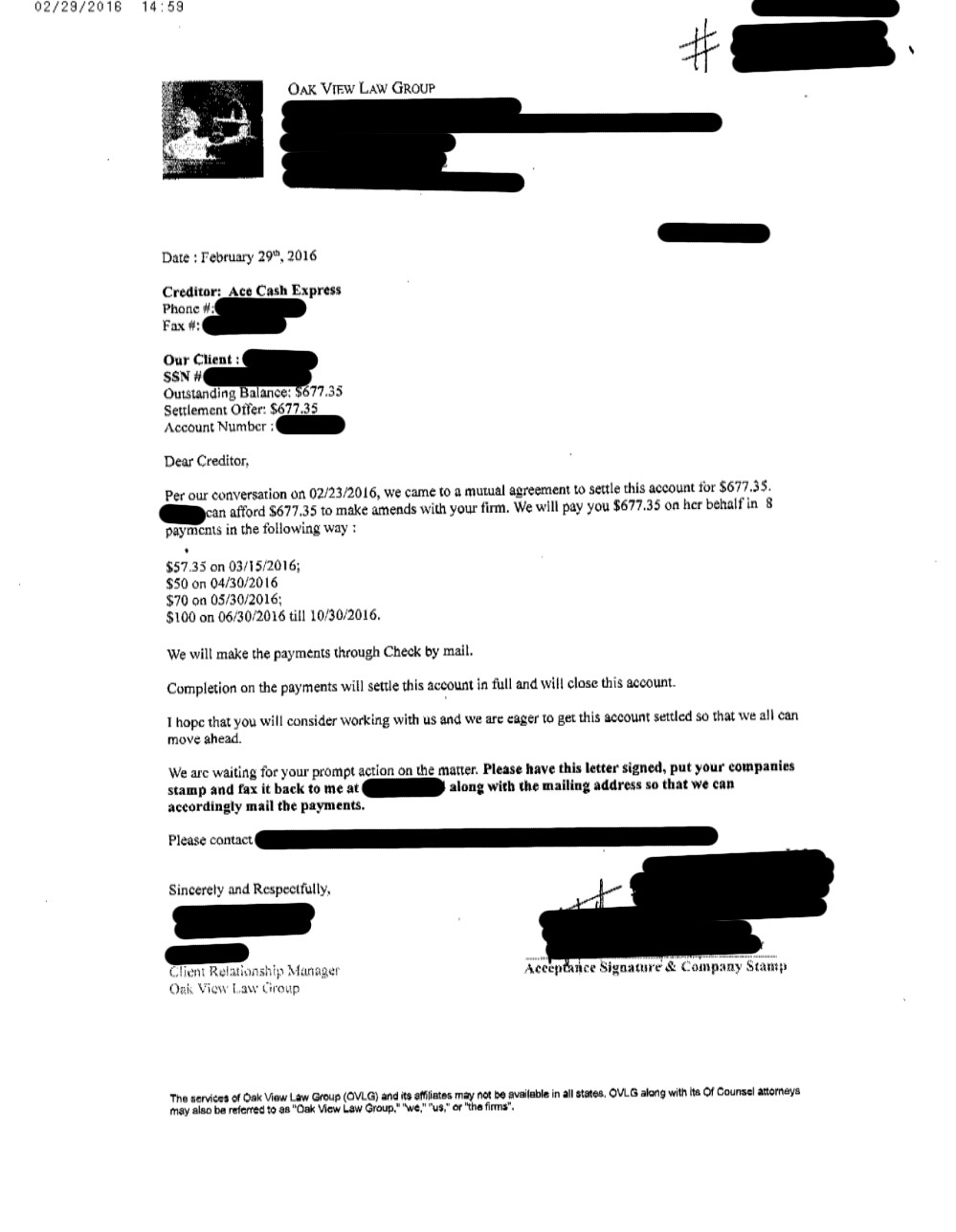 Client TC3 from MO saved $4,249